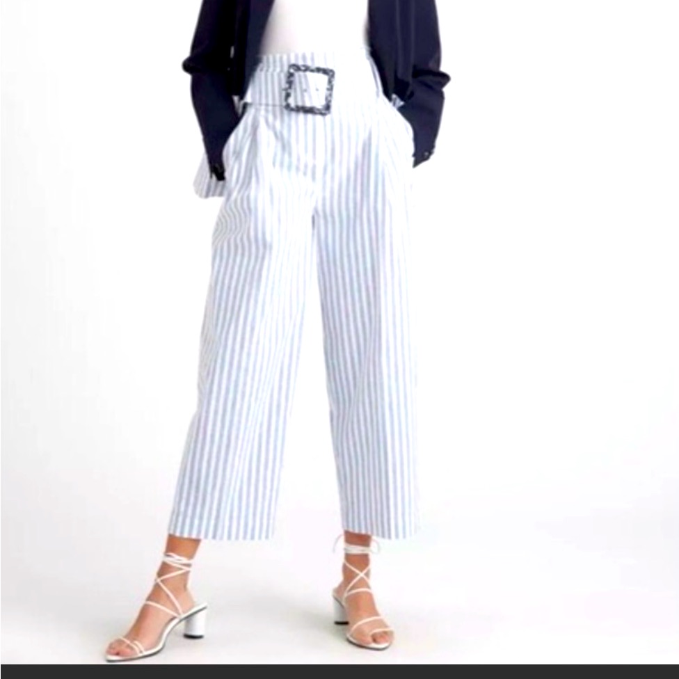 Tanya Taylor Designs Llc Bea Pant Size 8 New With Tags. Wide Leg So Cute!!!
